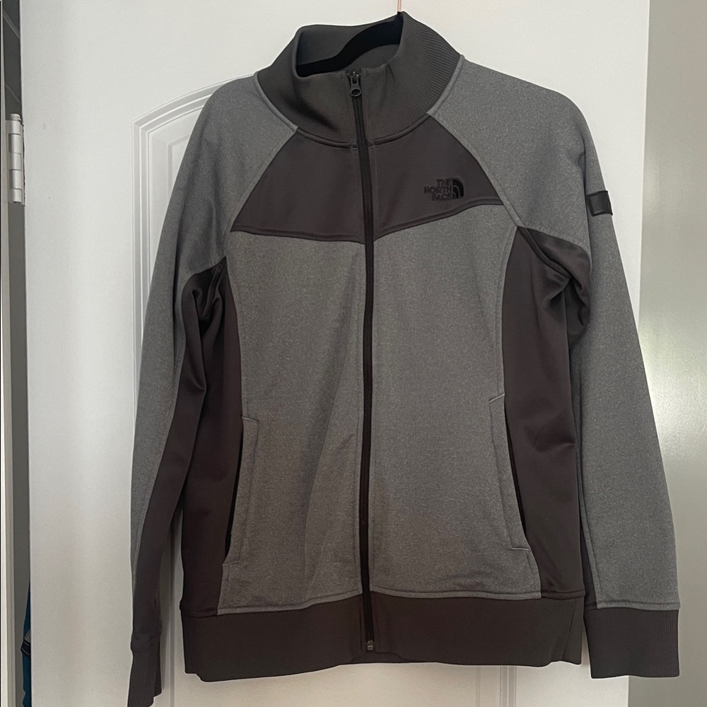 The North Face Gray and Black Womens Performance Jacket